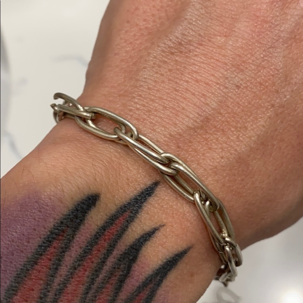 Chain Chain Chain Bracelet Stirling Silver